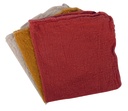 Chiffons multi-usages écru-terracotta-ocre