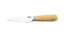 Feuille de sauge 9cm en acier carbone et buis