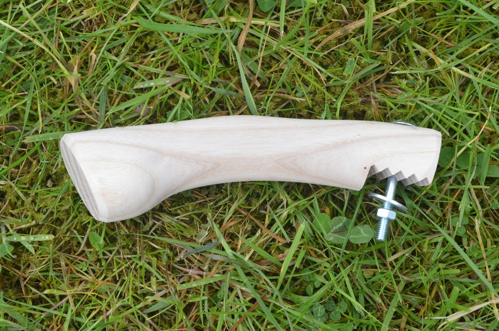 Replacement left grip for Fux scythe snath