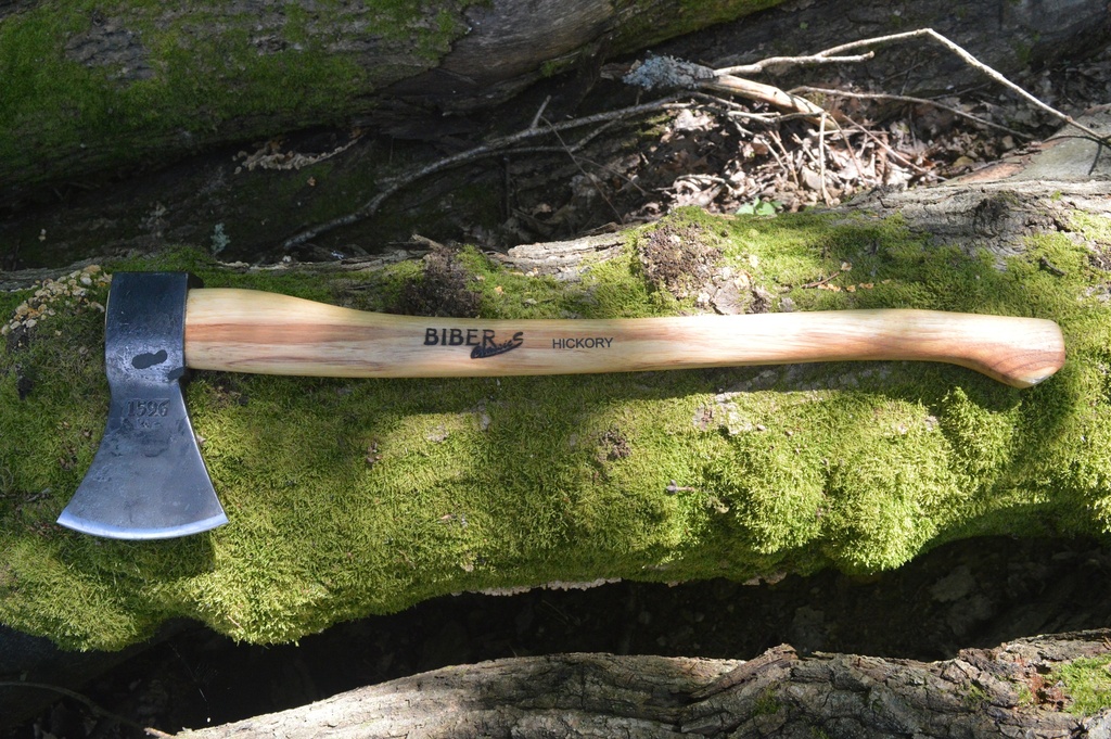 Biber Classic "S" 1000g axe with leather sheath