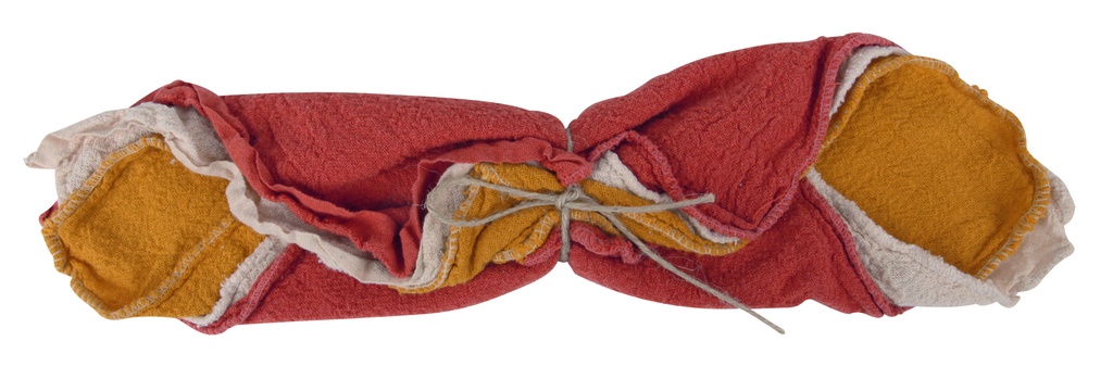 Multi-purpose rags cream-terracotta-ochre