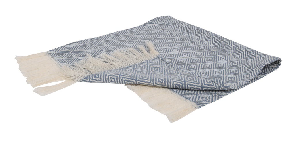 Blauwe keukenhanddoek