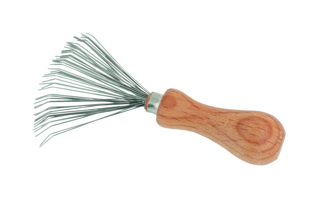 Peigne pour nettoyer les brosses à cheveux et peignes