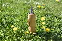 Wooden whetstone holder