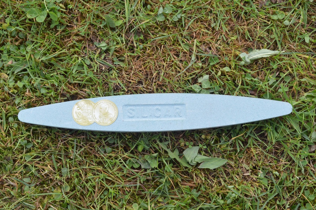 Artificial whetstone with  medium grain, the Silicar