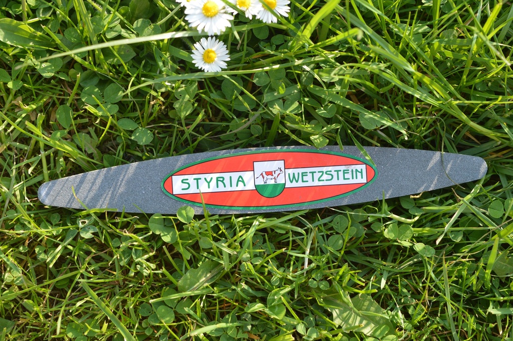 Pierre à faux artificielle à gros grain, la Styria