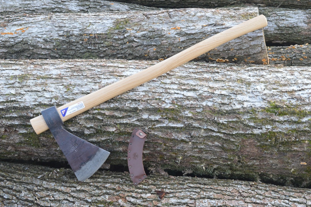 302 America 1500g axe with leather sheath