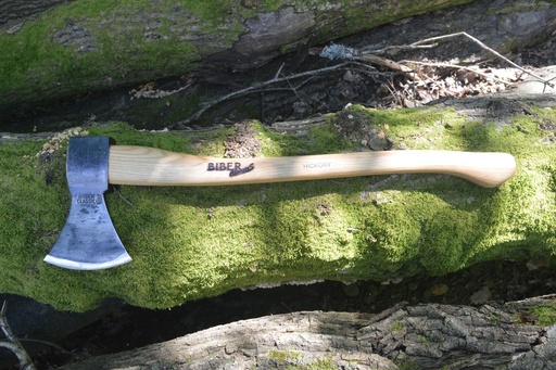 Biber Classic "S" 1200g axe with leather sheath
