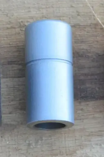 Replacement silver cap for Fux peening jig