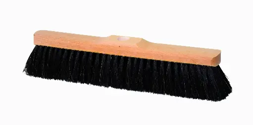 Long indoor broom without handle