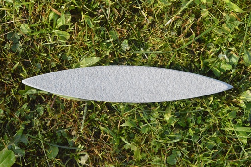 Large natural Italian whetstone with coarse grain, the Bergamasca